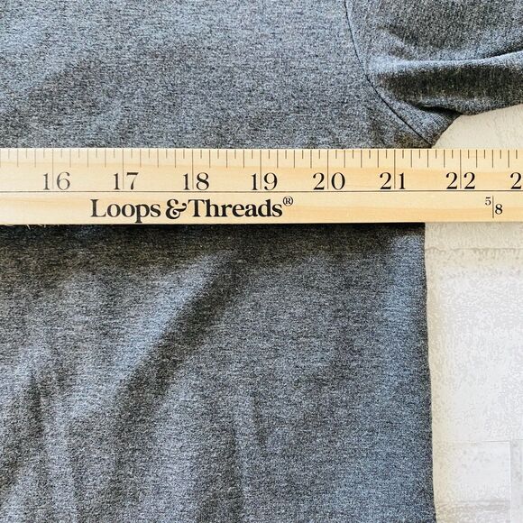 J Jill Wearever Collection Gray Open Long 3/4 Sleeve Stretchy Cardigan Sz XL - Picture 5 of 11